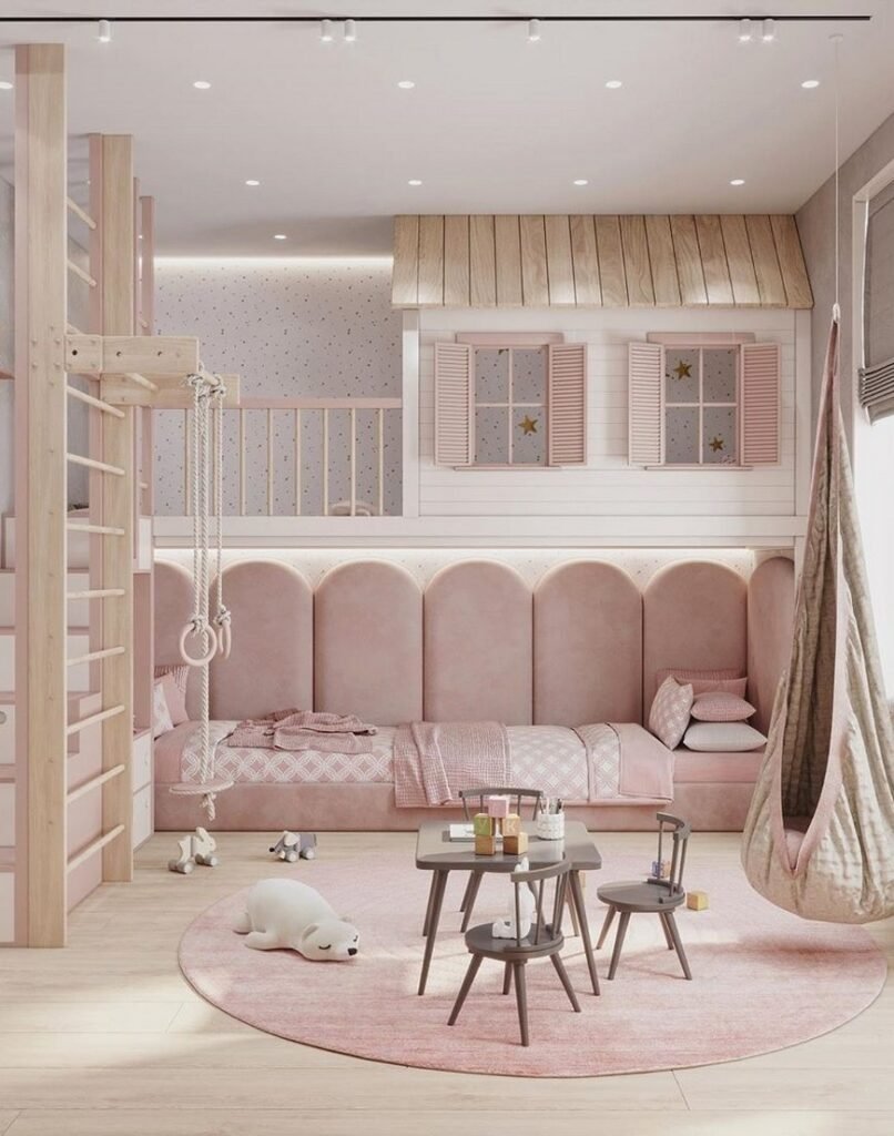 Anna Donskovas Pink Fantasy Kids Bedroom 1