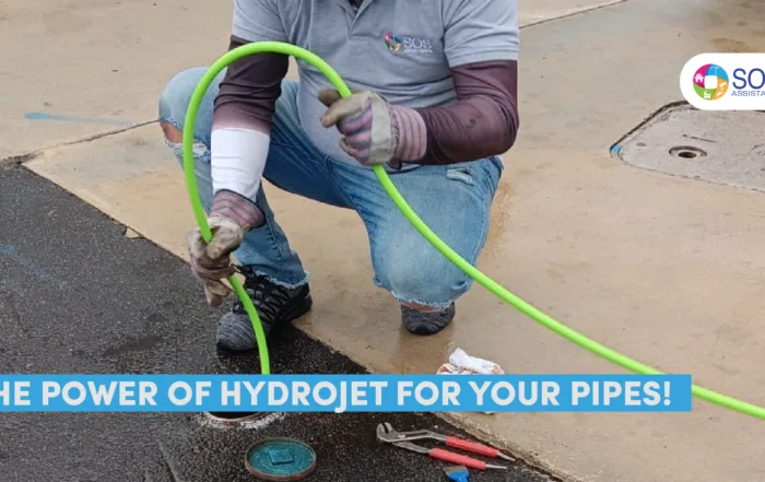 THE POWER OF HYDROJET FOR YOUR PIPES!