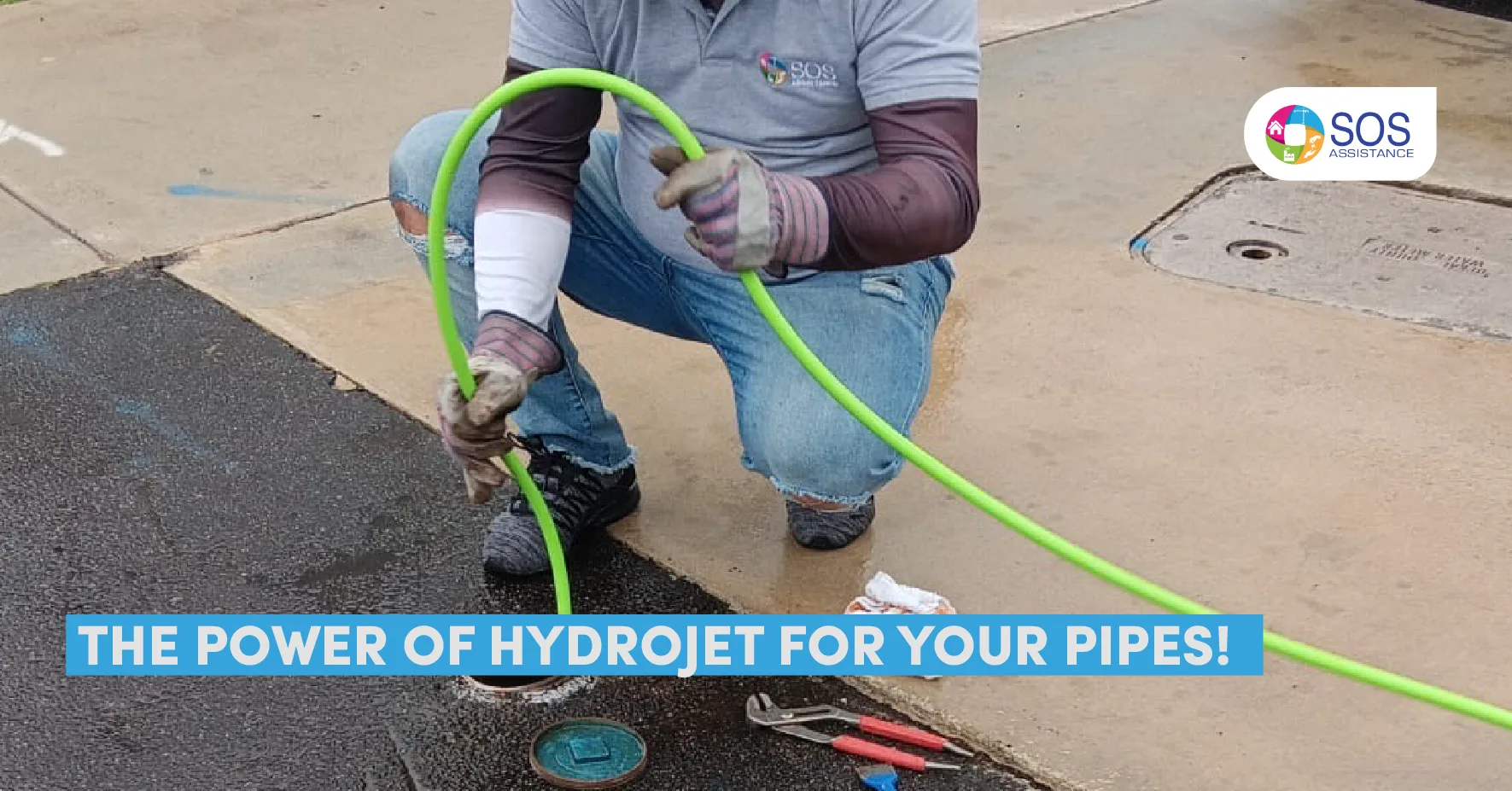 THE POWER OF HYDROJET FOR YOUR PIPES!