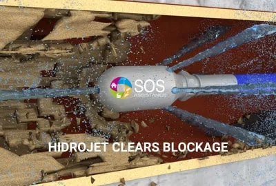 Hydrojet Drain Cleaner - SOS ASSISTANCE Hydrojet Drain cleaning