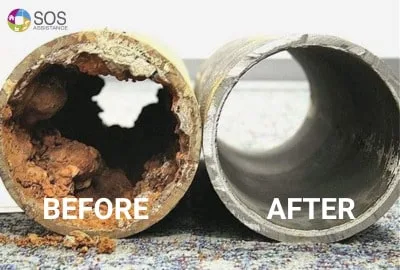 Hydrojet Drain Cleaner - SOS ASSISTANCE Hydrojet Drain cleaning