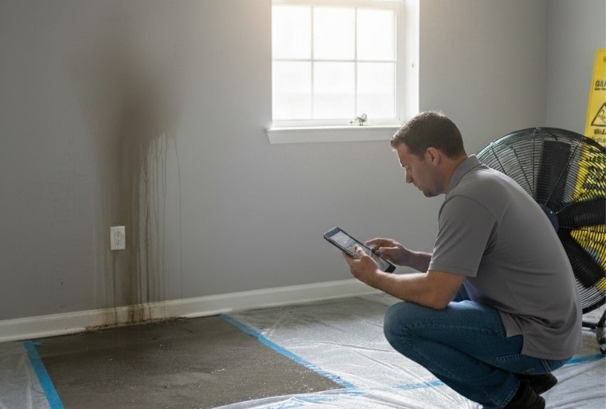 water damage remediation